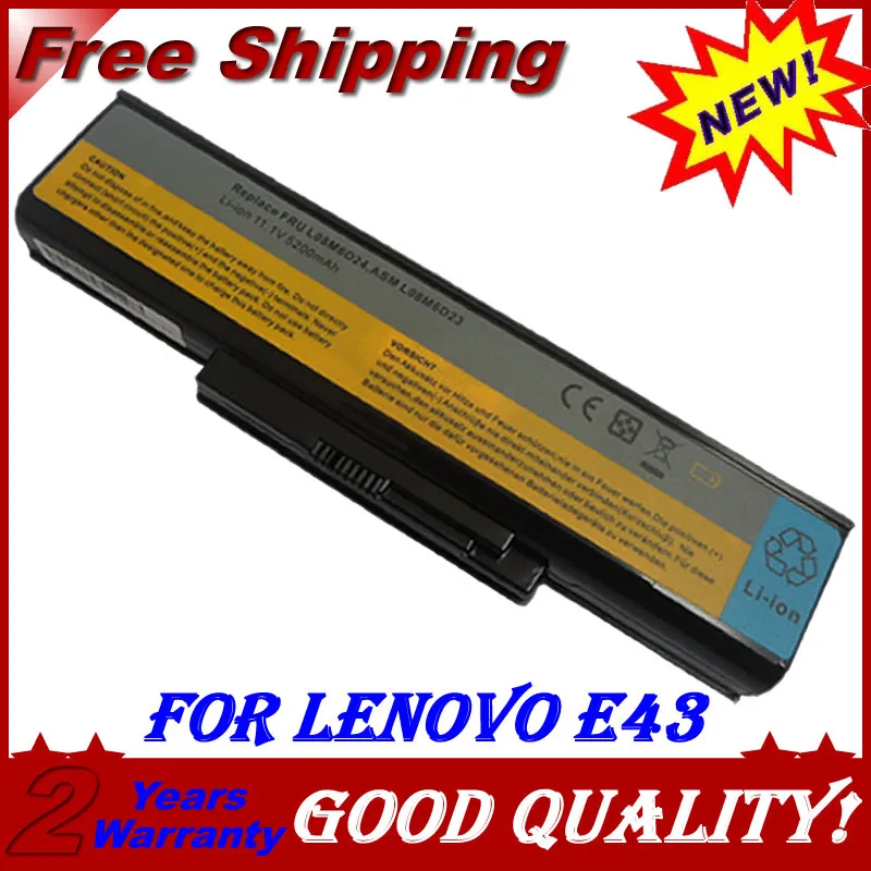 Аккумулятор JIGU для ноутбука Lenovo L08M6D23 L08M6D24 E43 E43A E43G E43L K43 K43A K43P K43S 4400 мАч 11 1 В 6 ячеек |