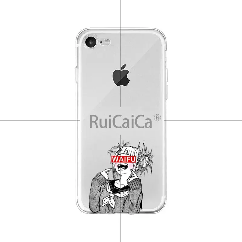 Ruicaica Senpai аниме Waifu красочные милые распродажа крутой чехол для телефона для iPhone 8 7 6 6S Plus X XS max 10 5 5S SE XR Coque Shell