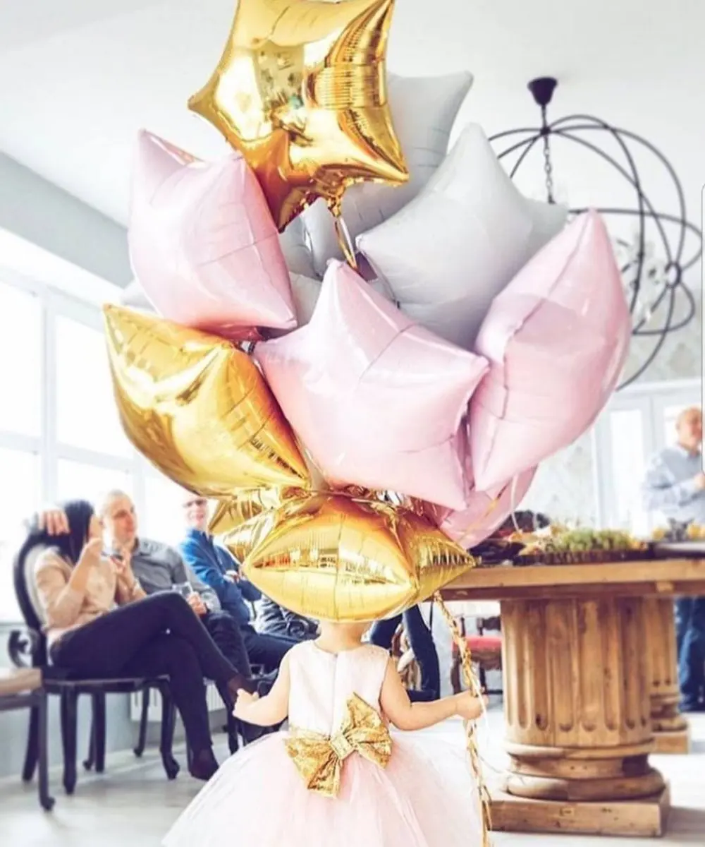 

18inch 24inch 5pcs/lot Five-Point Star Balloons Promotion Foil Heliun Balloon Party Decoration Birthday Party Wedding Supplies