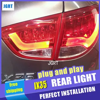 

Car Styling for Hyundai IX35 Taillight assembly 2010-2013 New Tuscon LED Tail Light Rear Lamp DRL+Brake with hid kit 2pcs.