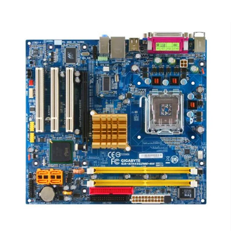 Материнская плата для Gigabyte GA-8I945GZME-RH 98I945GZME-RH разъем 945 DDR2 SATA2 USB2.0 | Компьютеры и офис