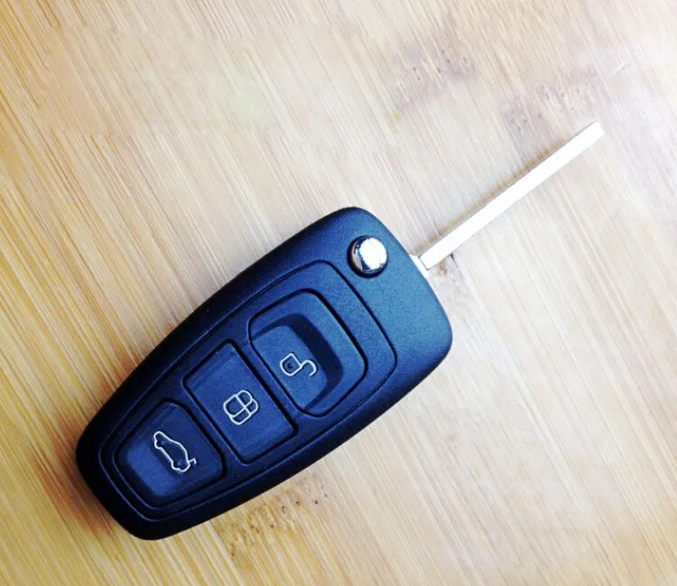 3 кнопки флип складной пульт дистанционного ключа оболочки корпуса для FORD FOCUS FIESTA Escape Ecosport Ручка Ключа