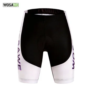 

WOSAWE Women Cycling Shorts Ciclismo Mtb Shorts Bermuda Ciclismo Gel Pad Quick Dry Bicycle Breathable Motocross Running Slim Gym