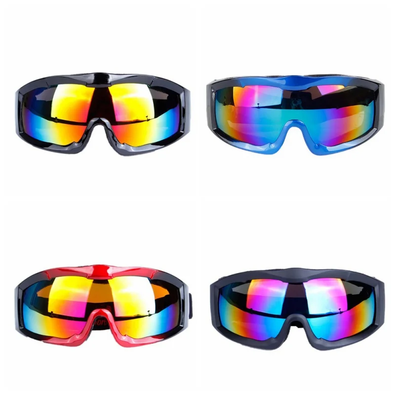 Pro Unisex Ski Snowboard Goggles Single Layer Spherical Surface UV400 Anti-fog Windproof Men Women Winter Sport skiing Glasses