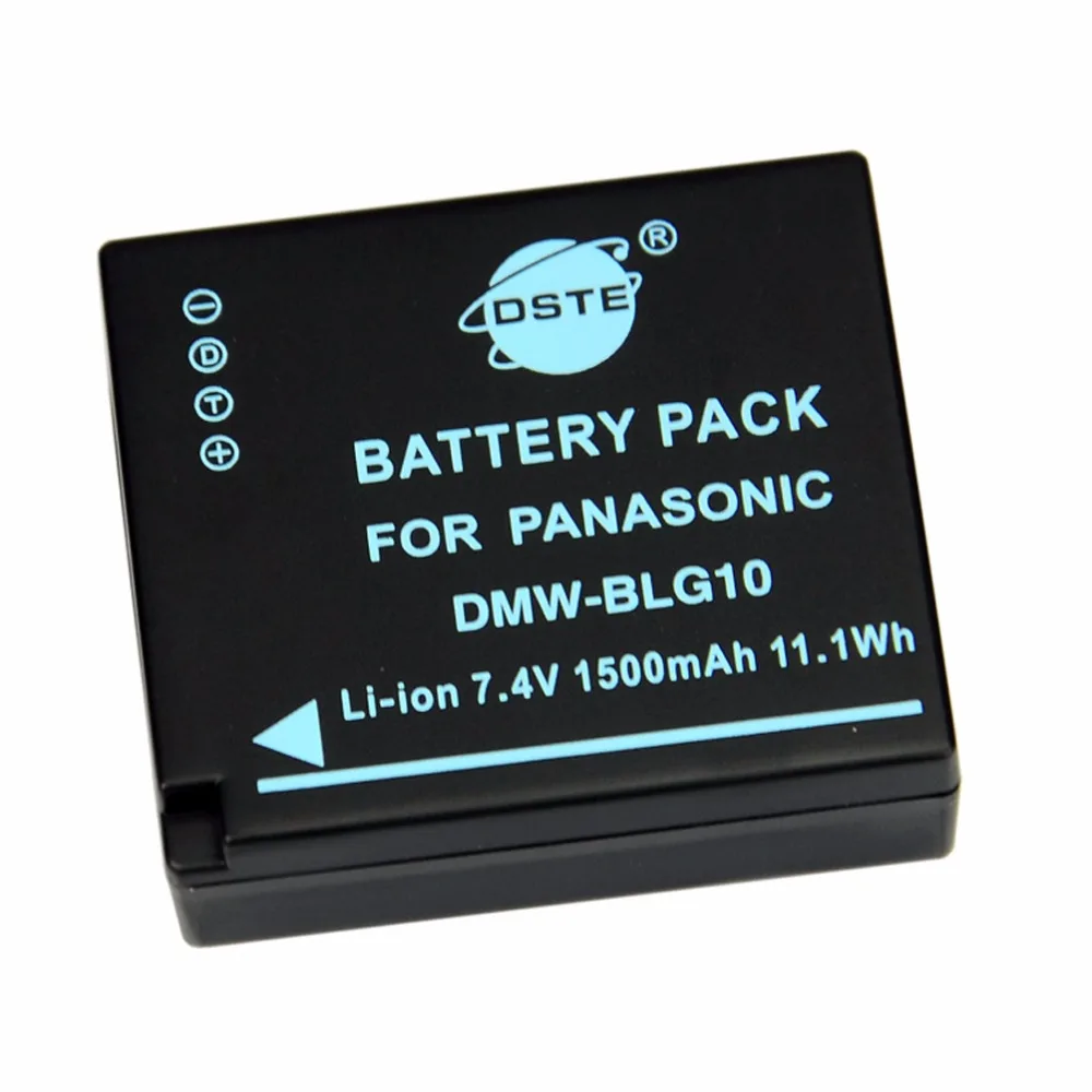 DSTE 2pcs DMW-BLG10 аккумуляторная батарея для камеры Panasonic Lumix DMC-GF6