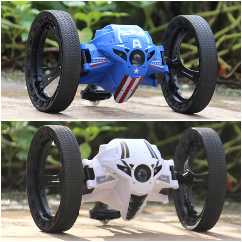 2017 Version III Mini Remote Control Bounce Car 4CH 2.4GHz Strong Jumping Sumo F