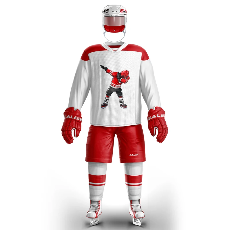 Coldoutside набор костюм дешево высокое качество хоккейные майки для тренировок или игры Спот H6100-22 - Цвет: jersey pant socks