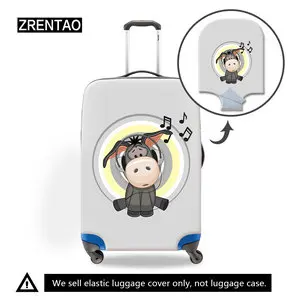 girl suitcase cover