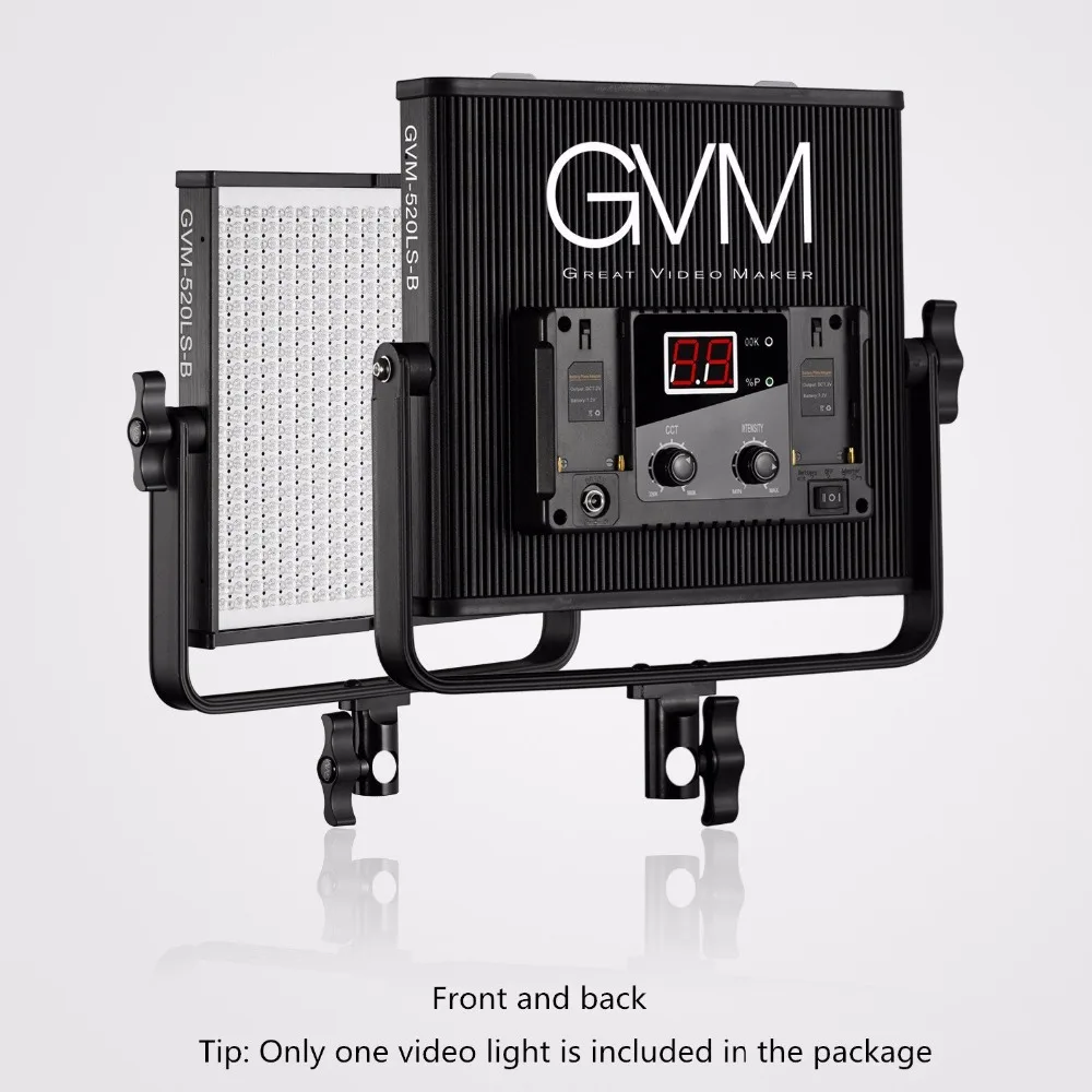 

GVM Brightness 520 LED Video Light Dimmable Photography LED Light Lamp for Studio YouTube Photography Video Shooting Lighting