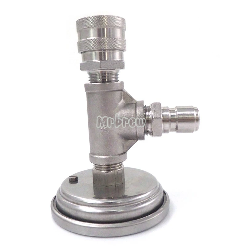 Встроенный термометр для Домашнего Пива с быстрым разъемом из нержавеющей стали