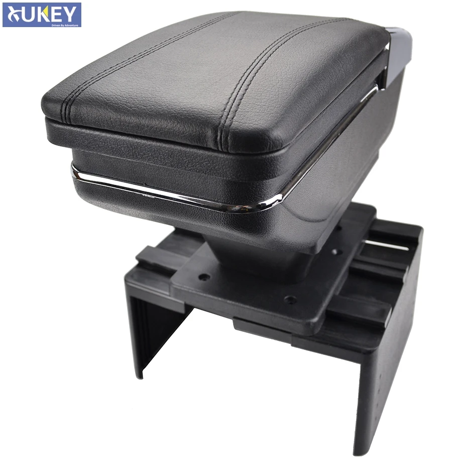 

Universal Rotatable Top Car Center Centre Console Storage Box Armrest Arm Rest