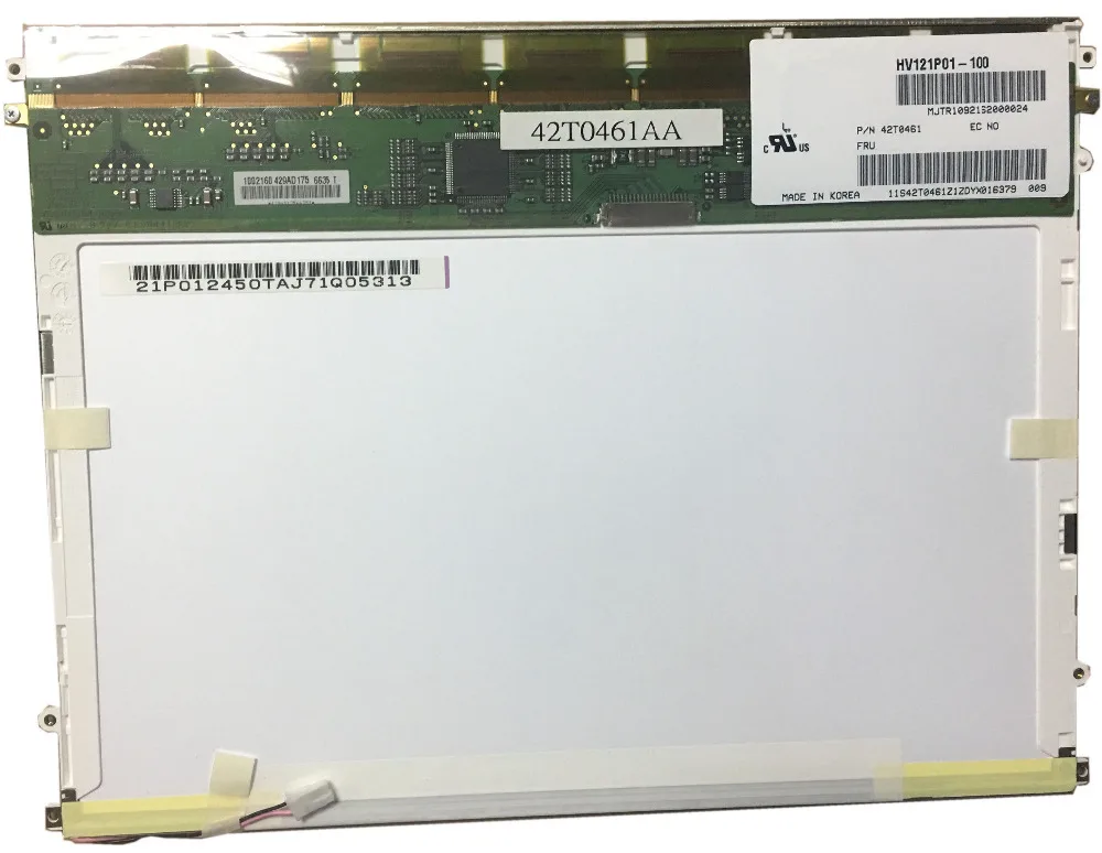 

HV121P01-100 fit HV121P01-101 LCD SCREEN Panel for IBM X60T X61T 1400*1050 NO touch
