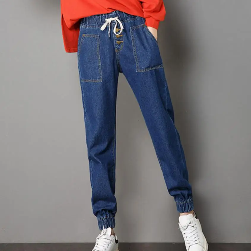 elastic jeans for ladies