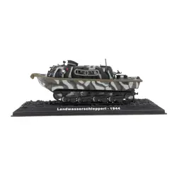 1/72 пособия по немецкому языку Landwasserschlepper I Танк Второй мировой войны армии модель автомобиля детская игрушка в подарок