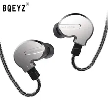 BQEYZ KB1 1BA 2DD Mixed Earphone HIFI Bass Running Earplug Earphone 0.78PIN Reversible Cable Headset KC2 BQ3 V80 ZST ZSN T3 T2