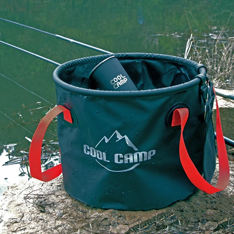 

20L Foldable Water Bucket Car Wash Container Collapsible Camping Fishing Cleaning Portable Barrel Outdoor Traveling Water Bags