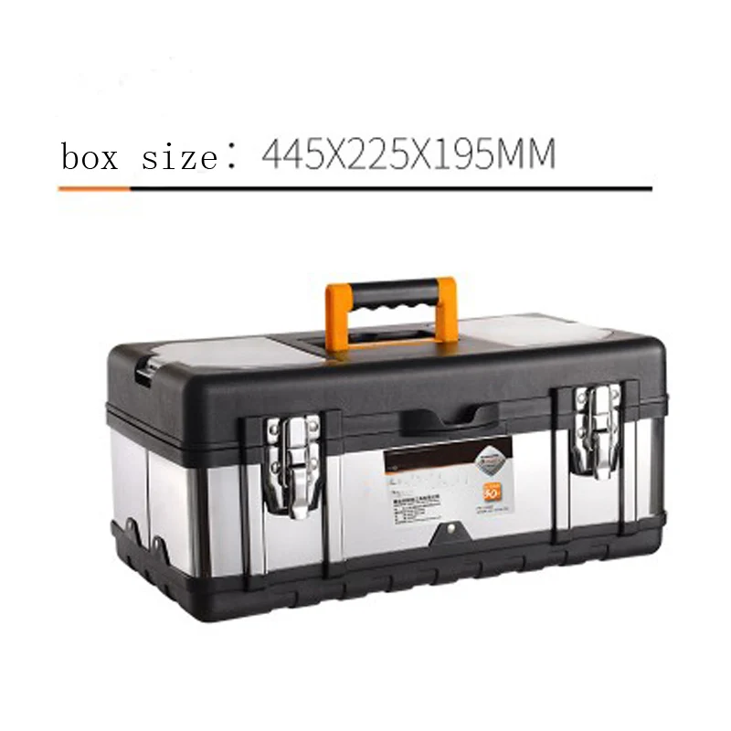 Multi-Function Toolbox Home Vehicle Maintenance Hand-Held Art Portable Hardware Storage Box Repair Tool Box Case