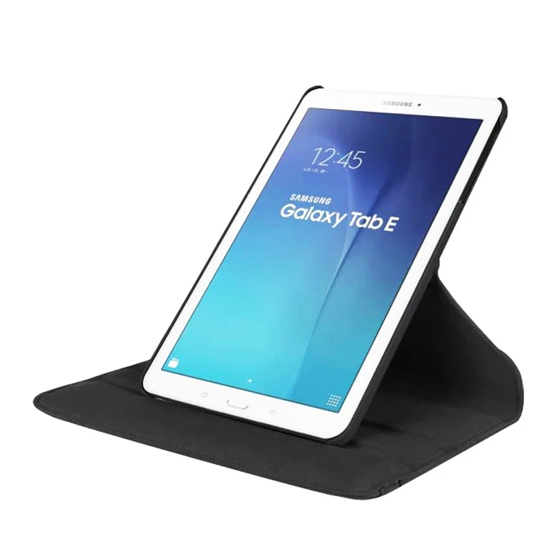 Вращающийся на 360 градусов умный чехол из искусственной кожи для Samsung Galaxy Tab E 9 6 T560
