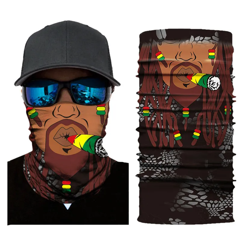 1PC Unisex 3D anime cartoon Face Mask Ski Cycling Football Outdoor Sport balaclava snowboard training exercise mask aksesuar #3j (15)