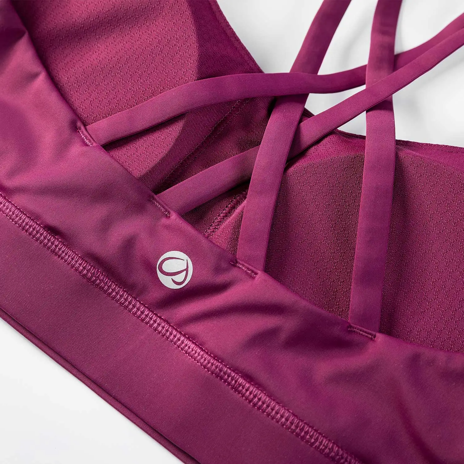 Goede SYROKAN vrouwen Gladiatorschoen Terug Wirefree Gewatteerde Workout Yoga Sportbeha