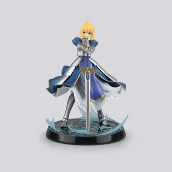 

Anime Brinquedos Fate/stay night Unlimited Blade Works King of Knights Saber 1/7 Scale Pre-painted Figure Collectible Toy 25cm