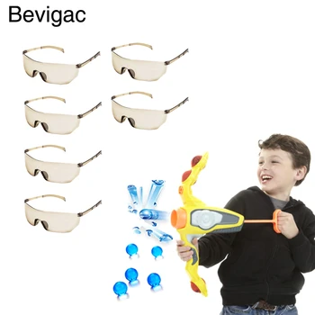 

6 PCS Kids Children Outdoor Game Protective Goggles Safety Glasses Eyewear for Nerf N-Strike Elite Shooting Game Eye Protection