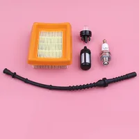 דלק פריימר bulb האוויר דלק מסנן קו צינורות פריימר Bulb ספארק קיט מתפרקים Stihl FS120 FS200 FS250 FS300 FS400 FS450 מחרוזת גוזם מנוע חלק (2)