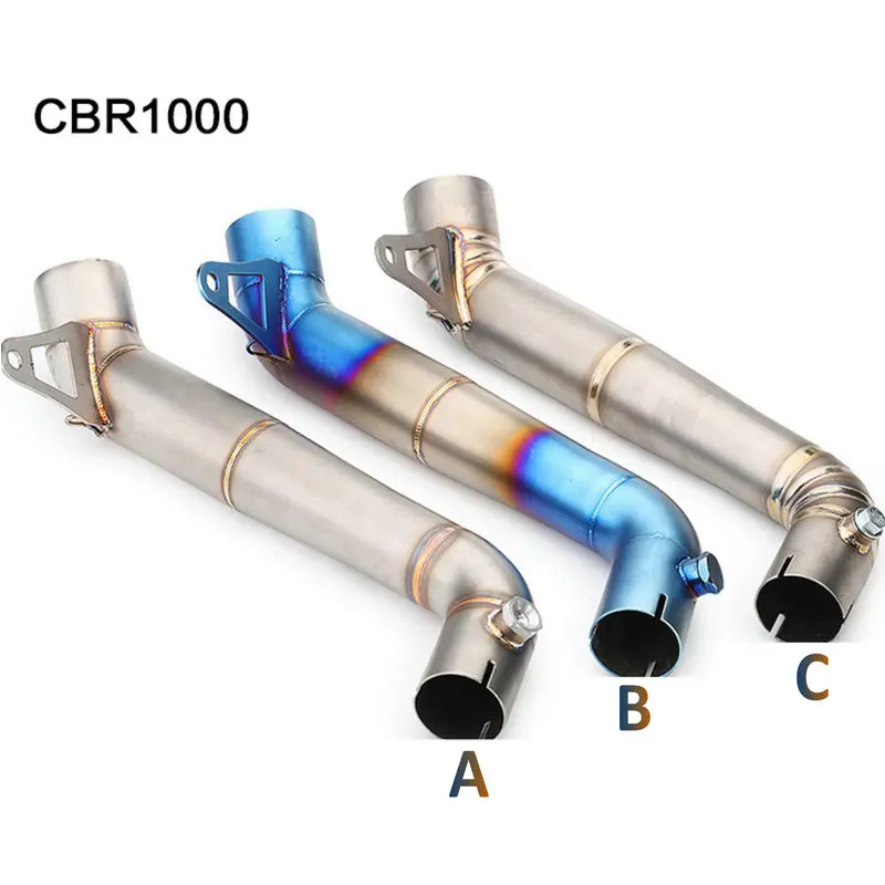 

CBR1000 2008-2012 Exhaust System Motorcycle Exhaust Modified Stainless Steel Exhaust Muffler Carbon Fiber Escape For HONDA