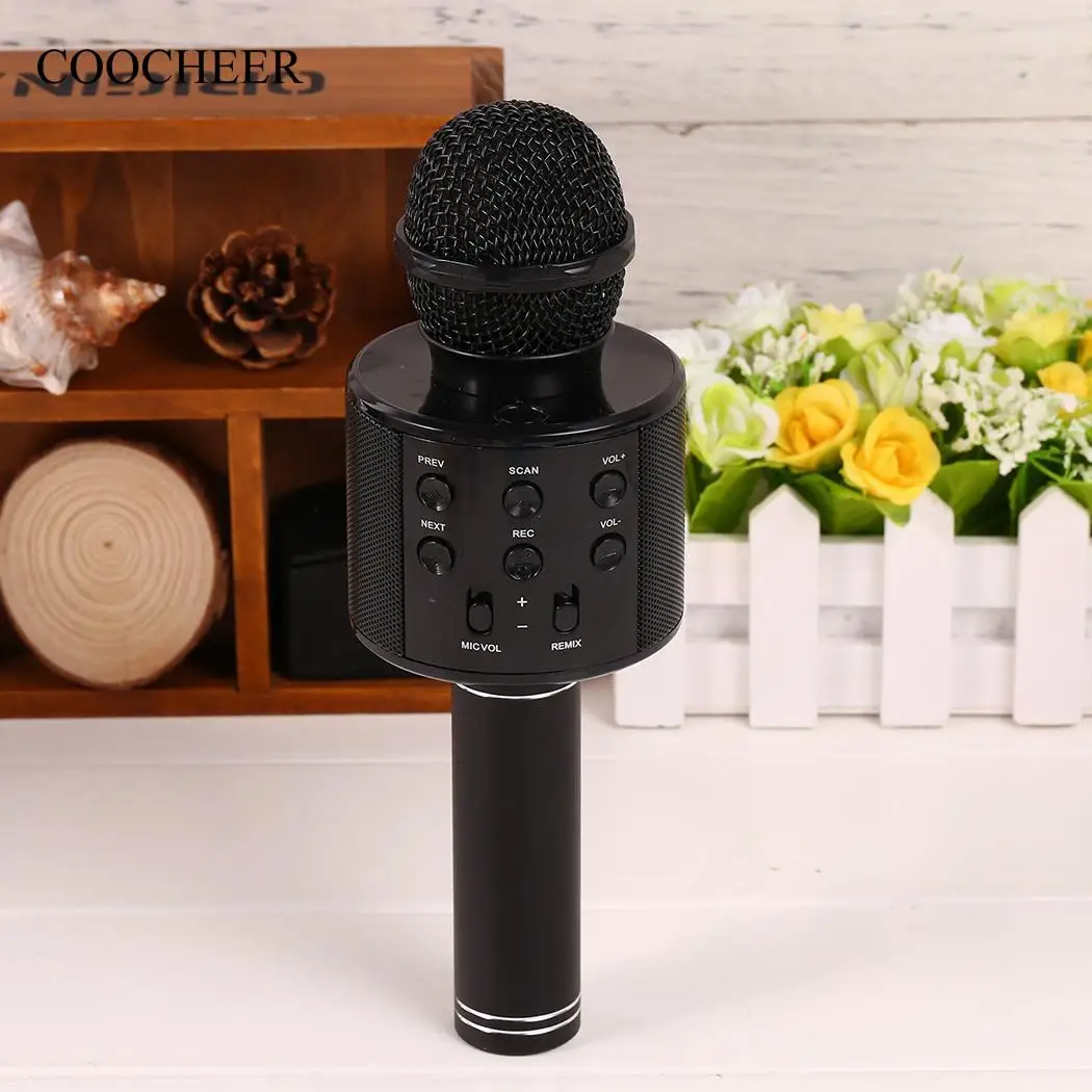 Buy Microphone Karaoke Speaker Selfie For KTV Wireless