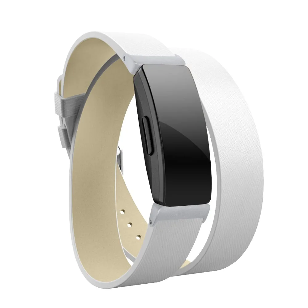 Для Fitbit Inspire/Inspire HR умный ремешок для часов кожаный для ремешка часов браслет на запястье сменный ремешок для Fitbit Inspire