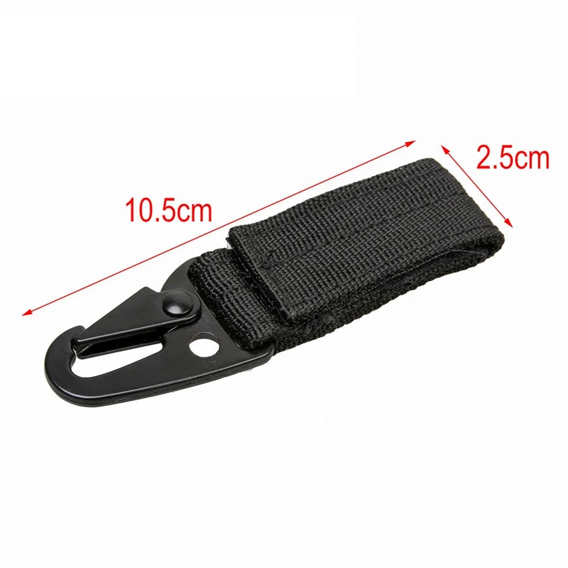 Carabiner-High-Strength-Nylon-Tactical-Backpack-Key-Hook-Webbing-Buckle-Hanging-System-Molle-Waist-Belt-Buckle