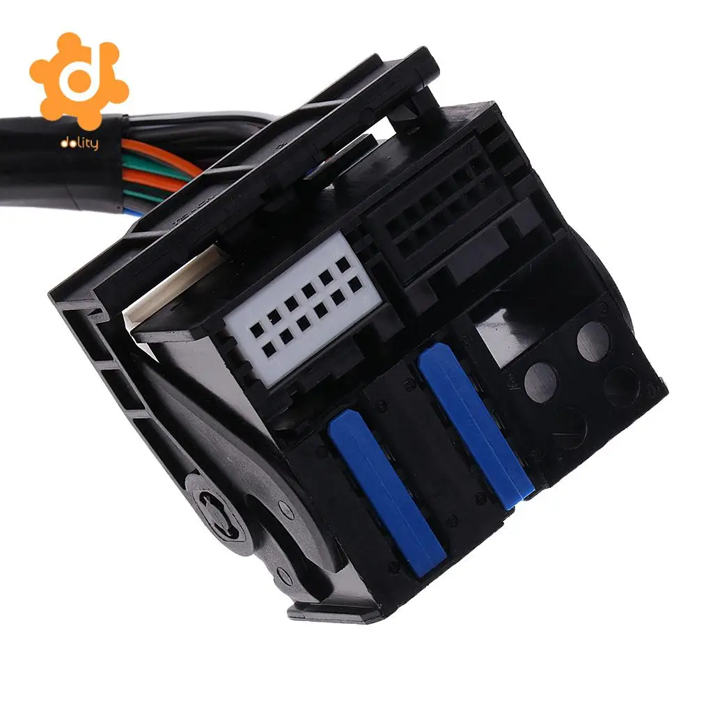 Car Audio Adapter Mini ISO Wire Harness Cable for Volkswagen Audi Navigation