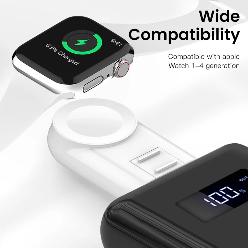 Быстродействующее Беспроводное зарядное устройство iONCT для iWatch серии 1/2/3