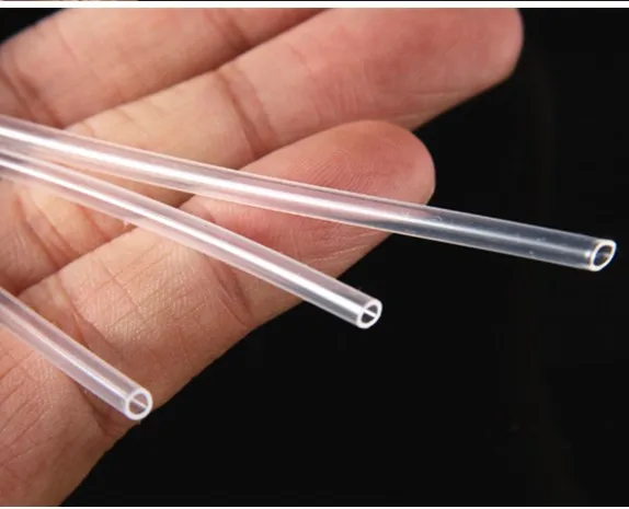 

Silicone rubber tube inner x outer dia 2*3, 4 ,5 ,6 3*4,5,6 , 4*5,6 ,7 ,8mm transparent clear pipe Hose