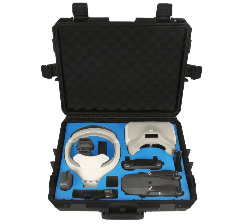 

Safety DJI Mavic Pro and DJI Goggles Waterproof Drone Carry Case Box