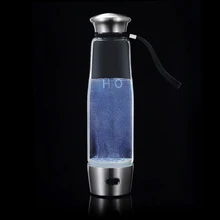 XIAOMAOTU cuarta Generación 500 ml Botella de Agua Rica En Hidrógeno Ionizador Hidrógeno Recargable Botella de Agua libre de BPA