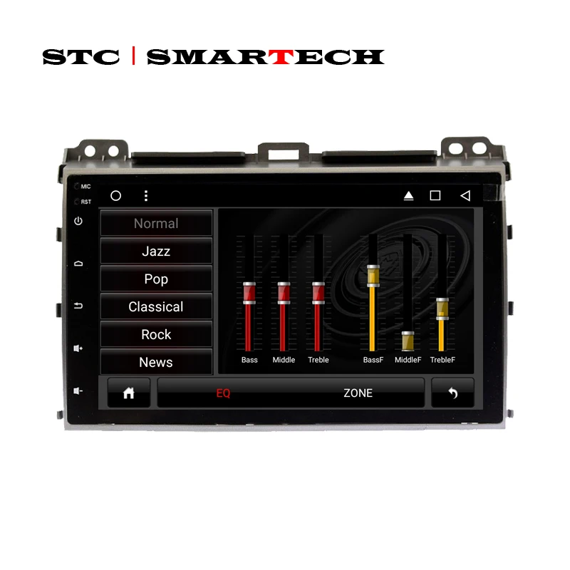 Flash Deal SMARTECH 2 Din Android Car Radio GPS Navigation System For TOYOTA Land Cruiser Prado 120 Support Original JBL Amplifier System 2