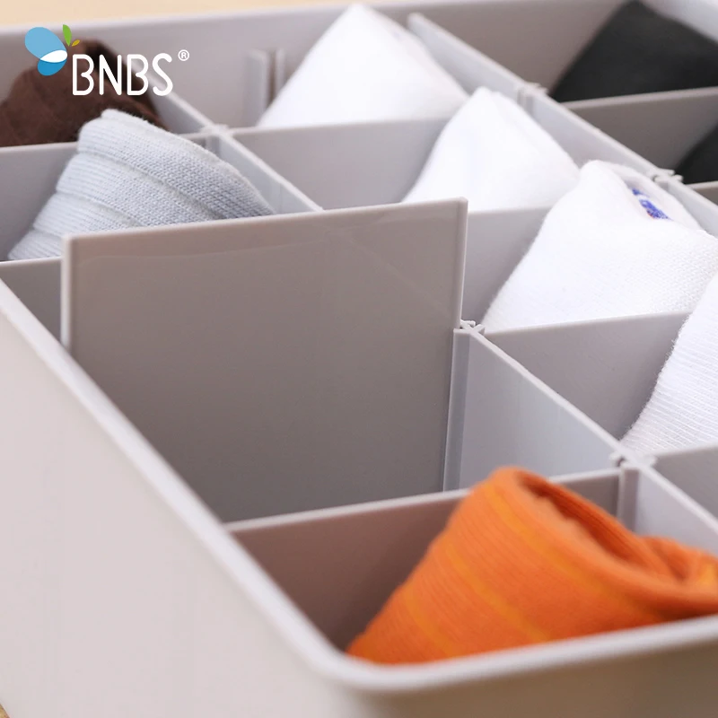 Multi-size Underwear Organizer Storage Can Adjust The Partition Drawer Closet Organizers Boxes For Bras Briefs Socks Ties Scarfs