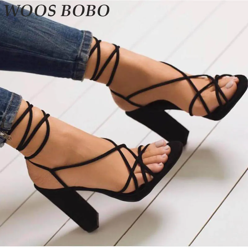 

BOBO Luxury Brand Sexy Womens Sandals Party Women High Heel Shoes Summer Fashion Ladies Elegant Open Toe Gladiator Sandals Women