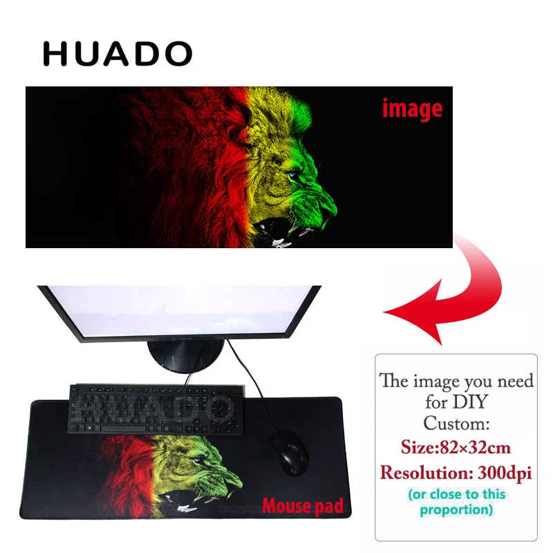  Gaming Mouse Pad Custom rubber mousepad desk mat large mouse mat for steelseries/ overwatch/ world 