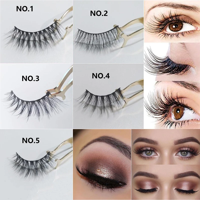 

Magnetic Fake Eyelashes Eyeliner Liquid Eye Lashes Tweezers Kit Magnetic False Eyelash Wholesale 2019