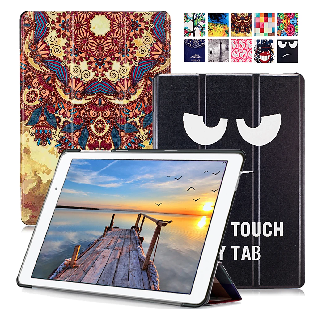 

Advanced Case For Huawei Media Pad M2 Lite FDR-A01W T2 10 Pro PU Leather Tablets Protector Folio Stand Cover Housing Bag