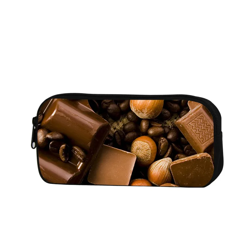 14 School pencil case frozen pencil pouch zipper pure and fresh penalty cosmetic bags Office stationery canvas Pencil Bag