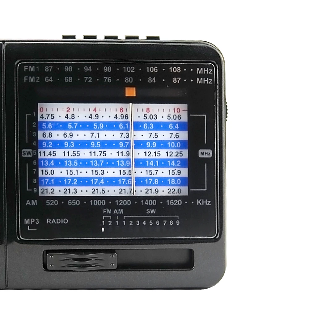 Ceny XHDATA D 328 FM Radio AM SW przenośny Radio krótkofalowe pasek MP3 odtwarzacz z karty TF gniazdo 4 Ω 3W internetu Radio przenośne