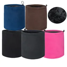 Однослойная/двухслойная Мужская и женская Флисовая Балаклава, теплый шарф для кемпинга, походов, гетры для шеи, теплая маска для лица, головной убор, шапочка