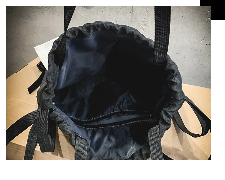 Многофункциональная сумка на шнурке, мужской женский рюкзак, Оксфорд, ПВХ, в стиле хип-хоп, уличная школьная сумка, рюкзак для мужчин, рюкзак для путешествий