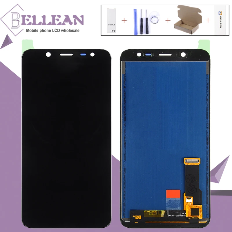 Скидка 5 6 ''HH для samsung Galaxy J6 ЖК-дисплей J600 J600F J600F/DS J600G/DS Дисплей Экран планшета