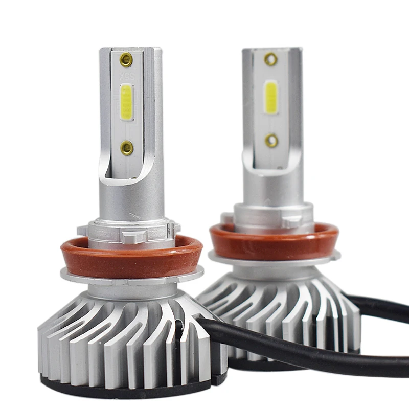 

Super 2PCS Auto Headlight Bulb Kits Mini Size H7 LED H4 HB3 H11 H1 9005 Car Light H3 6000K 72W 10000LM Automobiles Headlamp