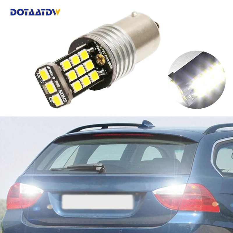 1x Peugeot 206 Ultra Bright White 24-LED Reverse Light Lamp High Power Bulb