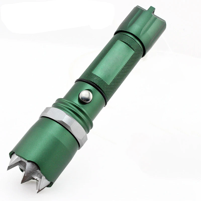 

10pcs/lot Self Defense LED Flashlight Cree Q5 Flash Light Torch Lamp Powerful Tactical Lanterna Emergency Defensive Torch